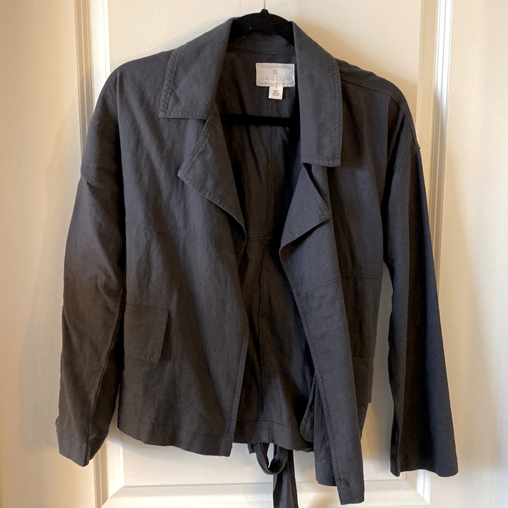 Caslon grey layering jacket size S